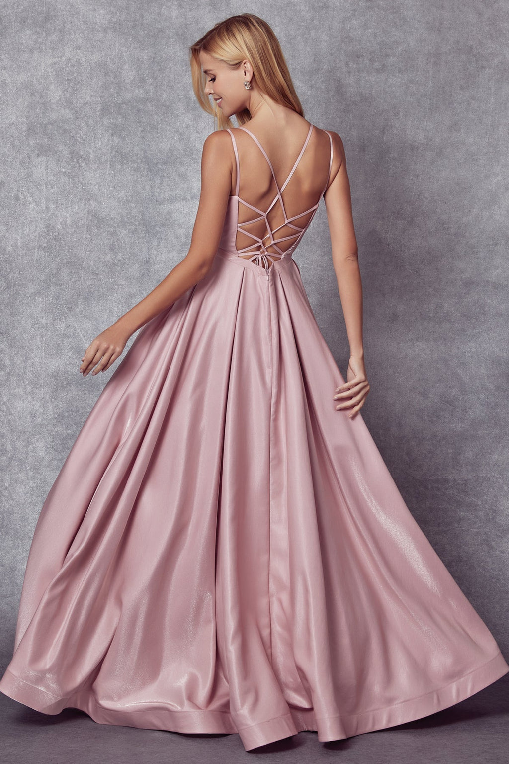 Elegant Chiffon Embellished A-Line Long Formal Bridesmaid Dress JTJT244