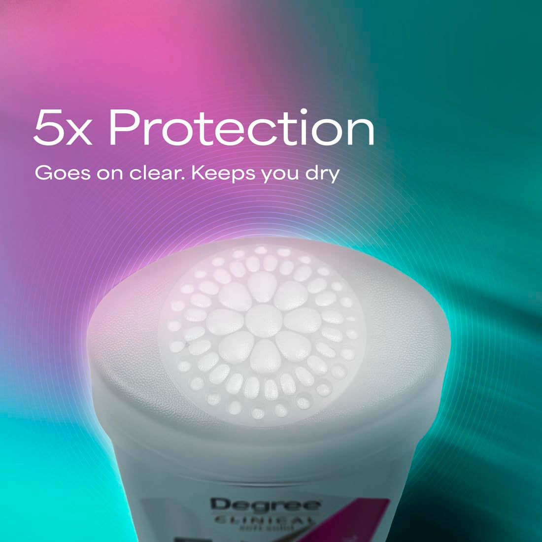 Degree Clinical Strength Antiperspirant Deodorant Original Soft Solid 96-Hour Sweat and Odor Protection 5X Types of Sweat 1.6 Oz
