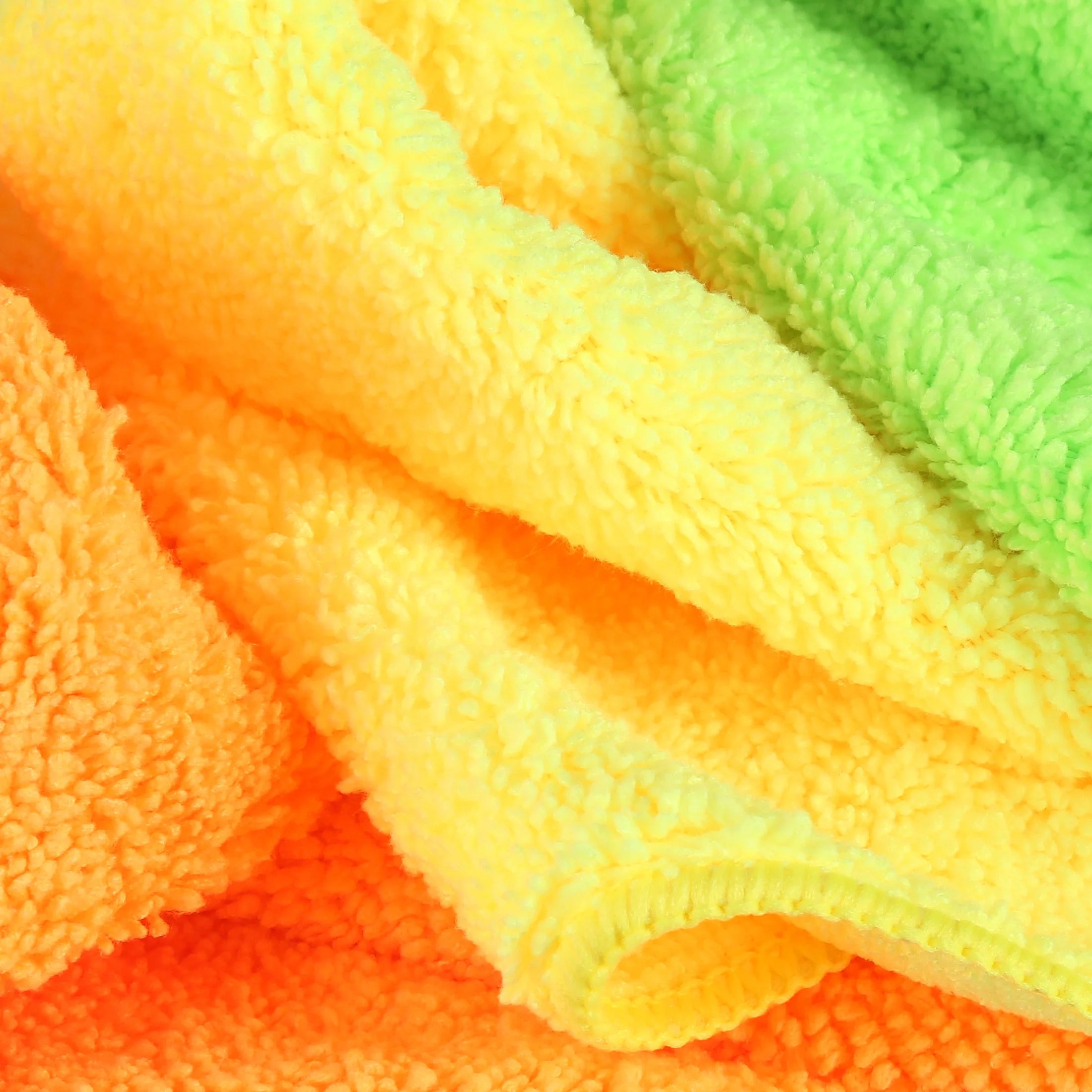 Multipurpose Microfiber Household Cleaning Cloth & Wipe, Multicolor, 12 Count