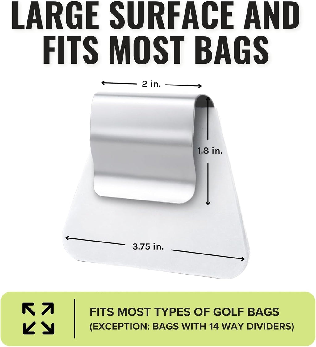 - Steel Hub for Golf Magnet Accessories - Metal Attachment for Golf Bag Magnet Products - Easily Access Magnetic Golf Accessories from Your Golf Bag