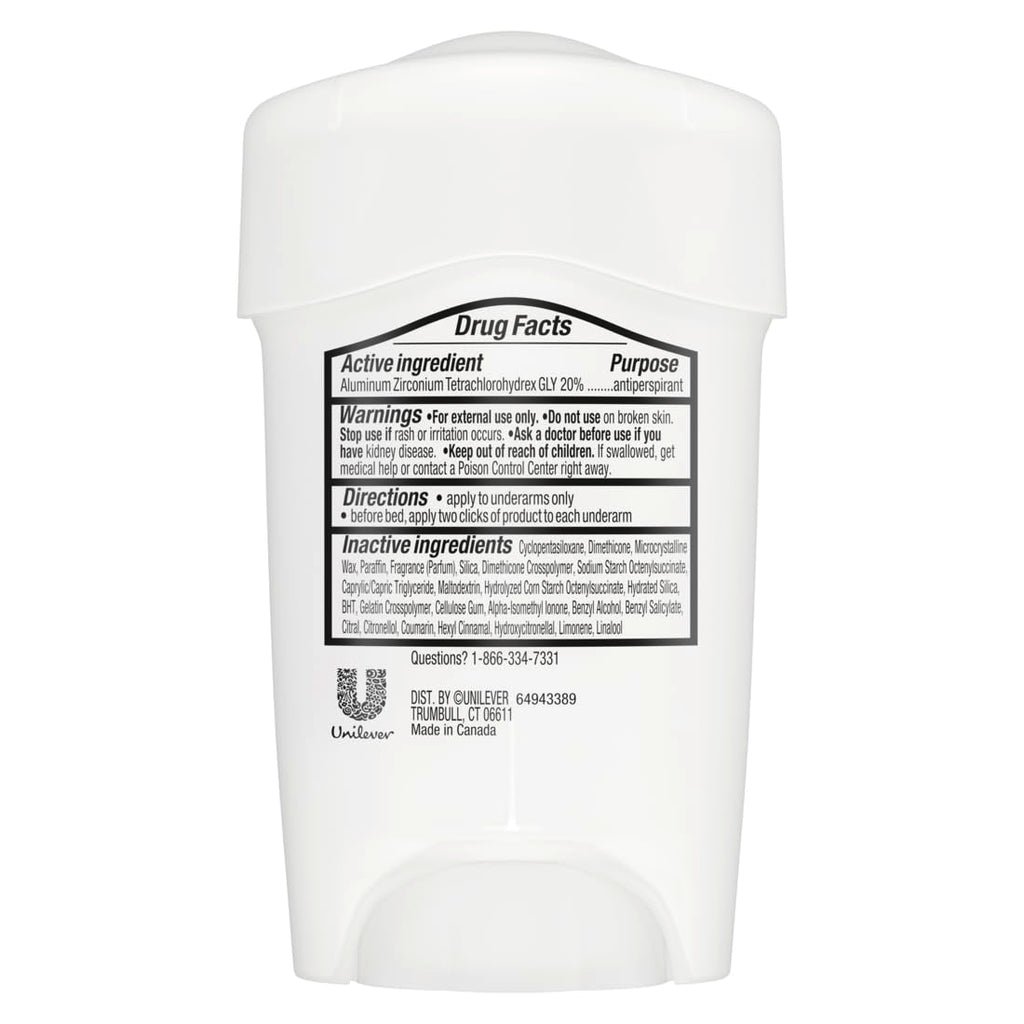 Degree Clinical Strength Antiperspirant Deodorant Original Soft Solid 96-Hour Sweat and Odor Protection 5X Types of Sweat 1.6 Oz