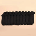 10 Pairs Unisex Casual Plain Color Boat Socks Thin Breathable Comfy anti Odor Sweat-Absorbing Low Cut Ankle Socks for Men Women