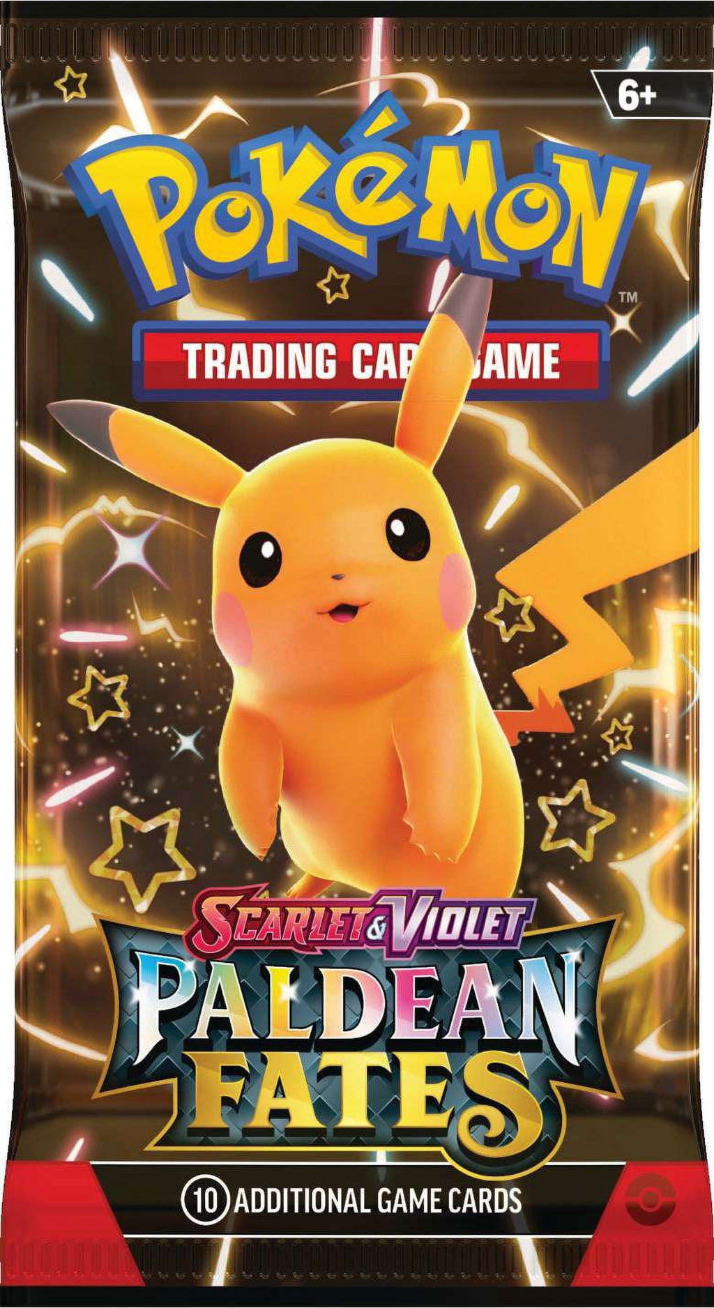 Pokemon Trading Card Game Scarlet & Violet Paldean Fates Booster Pack (10 Cards)