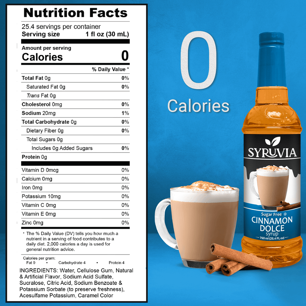 Sugar-Free Cinnamon Dolce Syrup