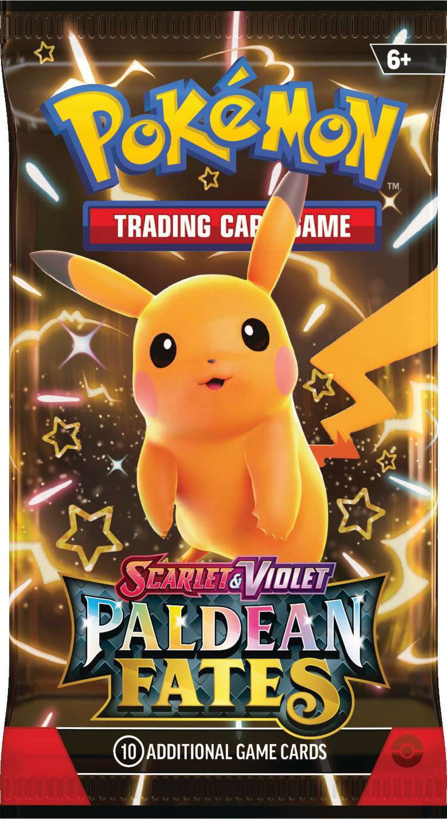 Pokemon Trading Card Game Scarlet & Violet Paldean Fates Booster Pack (10 Cards)