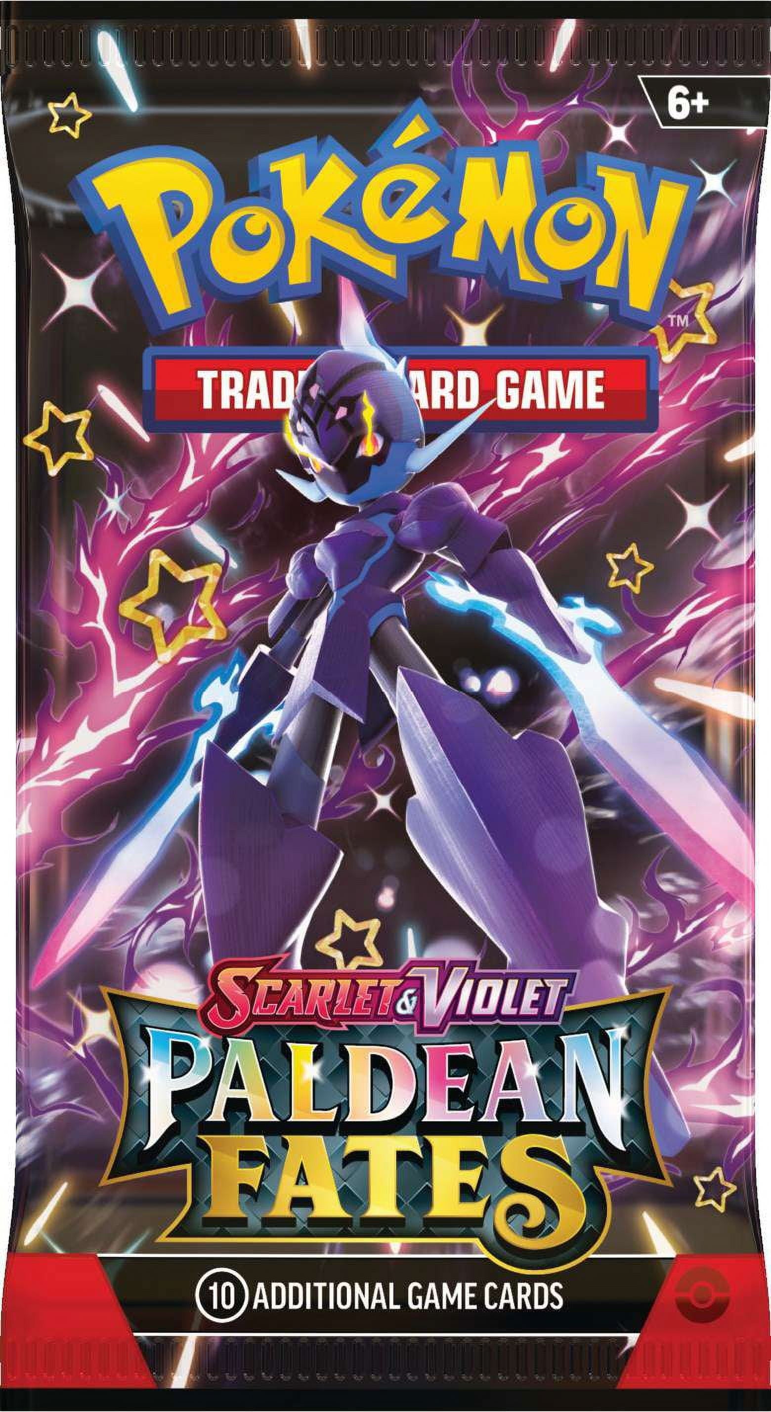 Pokemon Trading Card Game Scarlet & Violet Paldean Fates Booster Pack (10 Cards)