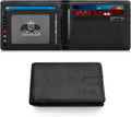 Bifold Wallets for Men - Slim RFID Leather Credit Card Holder for 6-11 Cards, Minimalist Thin Wallet with ID Window & Cash Slot,Front Pockt Carteras Para Hombres, Birthday Gifts for Men | Slim