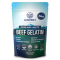 Beef Gelatin Powder Unflavored 24 Oz | Grass Fed, Pasture-Raised | Non-Gmo, Gluten-Free, Paleo-Friendly | Premium Culinary Gelatin | Cooking, Baking, Gummies, Marshmallows & More