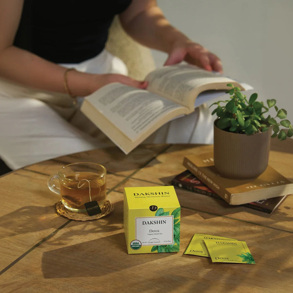 Organic Detox Herbal Tea - Cleanse & Renew by Dakshin