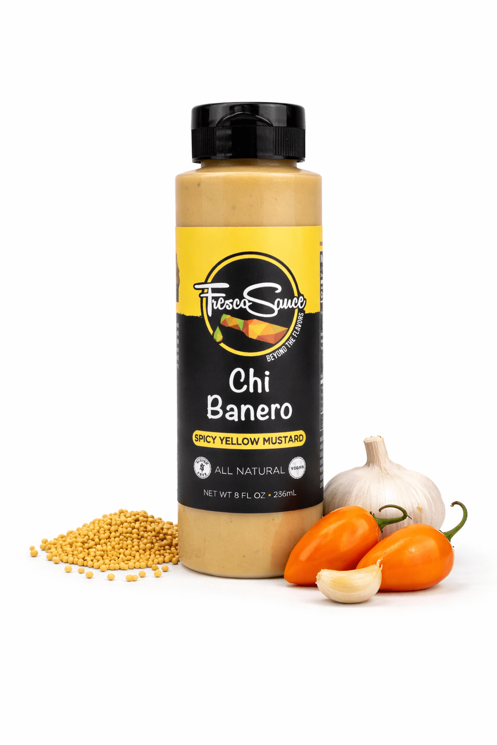 Chi Banero Spicy Yellow Mustard