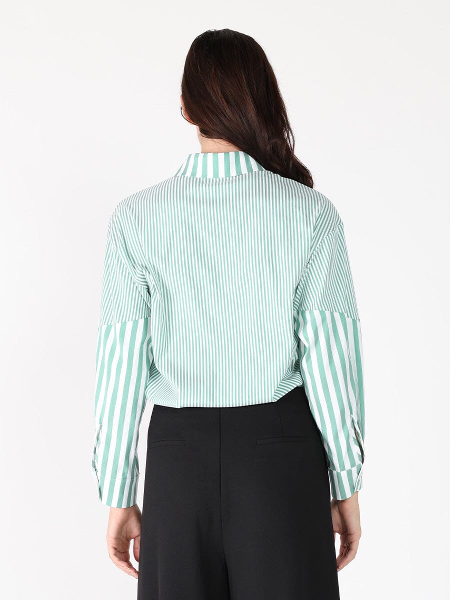 Stripped floral shirt-2