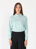 Stripped floral shirt-0